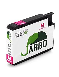 JARBO cartucho de tinta de repuesto para 932XL 933XL 932 933 (negro, cyan, magenta, amarillo) compatible con Officejet 6100 6600 6700 7110 7610, negro cian magenta amarillo