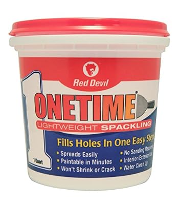 Red Devil 0544 Onetime Spackling Quart