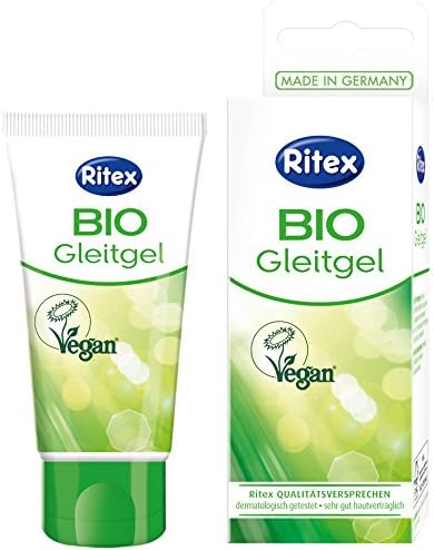 Ritex Organic 50 ml Lubricant, Transparent, 50 ml (Pack of 1)