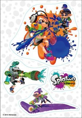 Amazon スプラトゥーン クリアステッカー 3 C バトル アニメ 萌えグッズ 通販