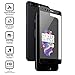 Oneplus 5 Screen Protector,[2 PACK] Linboll Tempered Glass Screen Protector 2.5D Arc Edges 9 Hardness HD (Full Screen Coverage),[Easy Installation][Bubble Free] for Oneplus 5 [black]