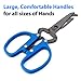 Vanguard Home & Kitchen Shears - Ultra Sharp Heavy Duty Kitchen Scissors and Versatile Multi Tool with 8 Different Features