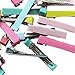 Chenkou Craft Assorted 40pcs Prong Hair Clips Hair Pin Covered Grosgrain Ribbon DIY Hair Jewelry Craft 2