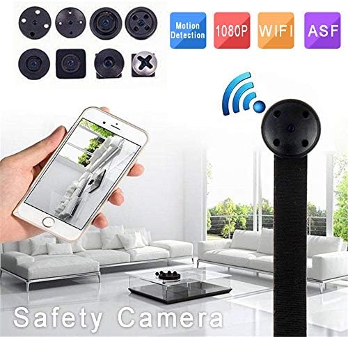 combnine Mini Camera WiFi 1080P HD Security SPY Hidden IP Camera Portable Wireless DIY Module DV DVR NVR Nanny Cam USB Camcorder for Indoor Outdoor Home Security Monitoring