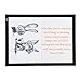 CO-Z A3 LED Drawing Light Box Board, Ultra-Thin Stepless Dimmable Brightness Tracing Tracer Artist Light Pad (A3)