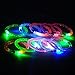 seekingtag Colorful LED Flash Bracelet, Pack of 10