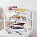YOMYM 2 Tiers Expandable Kitchen Storage Multi-Functional Rack Adjustable Under Sink Organizer Storage Shelf Cabinet