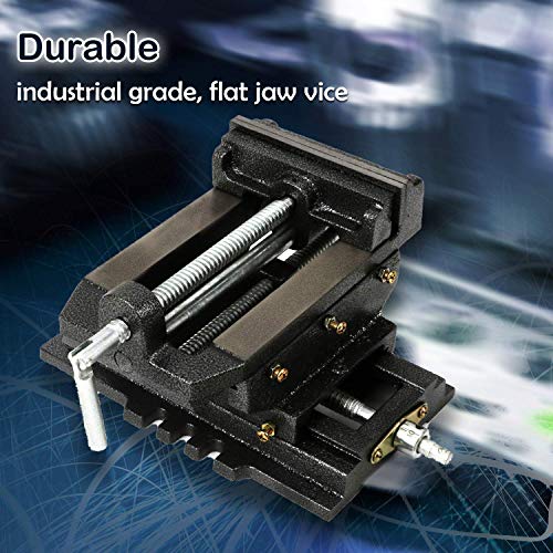 MYOYAY 6" Cross Slide Vise Drill Press Metal Milling Vise Heavy Duty 2