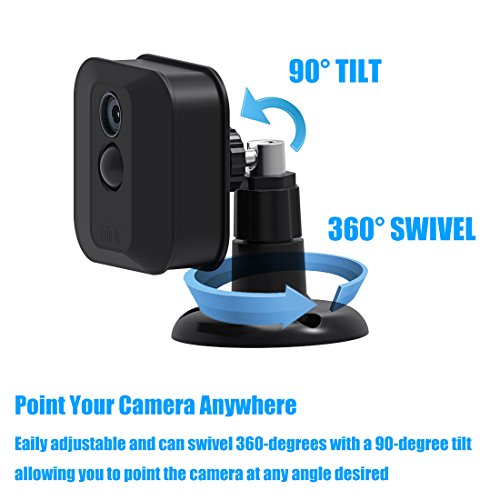 Blink Outdoor Camera Wall Mount Bracket, Mrount 360 Degree Adjustable