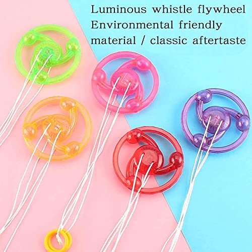 1/5 PC Spinning Wheel Toy Colorful Glow Up Novelty Children's Toys Pull