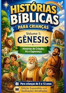 Livro HISTÓRIAS BÍBLICAS PARA CRIANÇAS: Volume 1: GÊNESIS - Histórias de Criação, Fé e Esperança