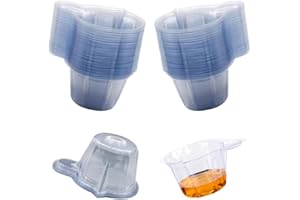 Esforzarse 300 Pack Urine Cups, 40 ml PVC Easy to Collect Urine Specimen Cups, Urine Specimen Cups, For Pregnancy Test, Ovula