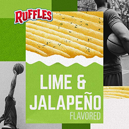 Ruffles Potato Chips Lime & Jalapeno, Cheddar Cheese, 8 Ounce Pricepulse