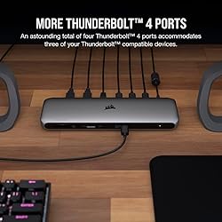 Corsair TBT200 Thunderbolt™ 4 Dock - Up to 96W