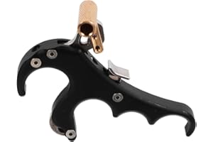 Totority Release Device Compound Release Steel Release Aid Adult Hunting Bows Black Brass