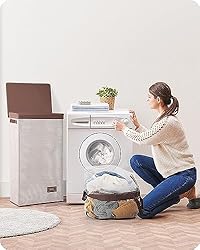 SOLEDI 100L Laundry Hamper with Lid - Laundry