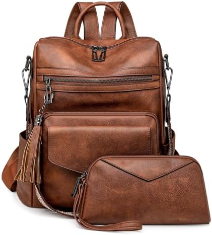 Amazon.com: YOUNXSL Convertible Backpack Purse for Women PU  display picture 1