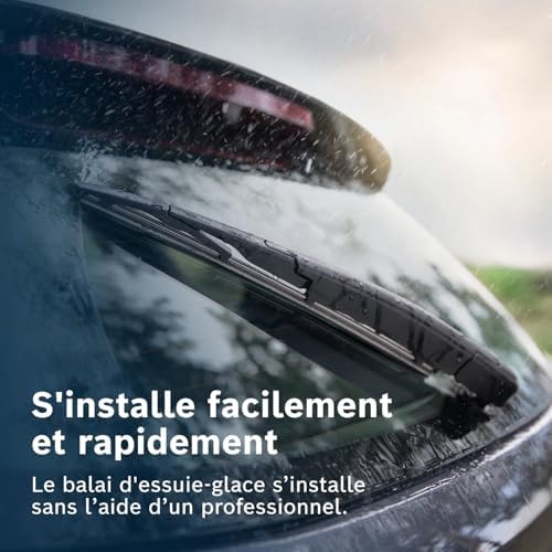 Rear A331H - Excellent Nettoyage - Balai d'essuie-glace de Remplacement pour Pare-Brise Arrière - Vendu à l'unité, 330mm