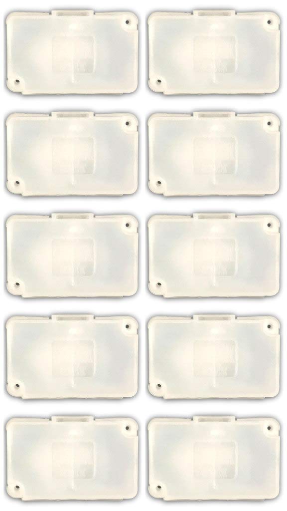 Pack of 10 x Greenbrook CHOC30E "Chocbox" Plastic Electrical Junction Boxes