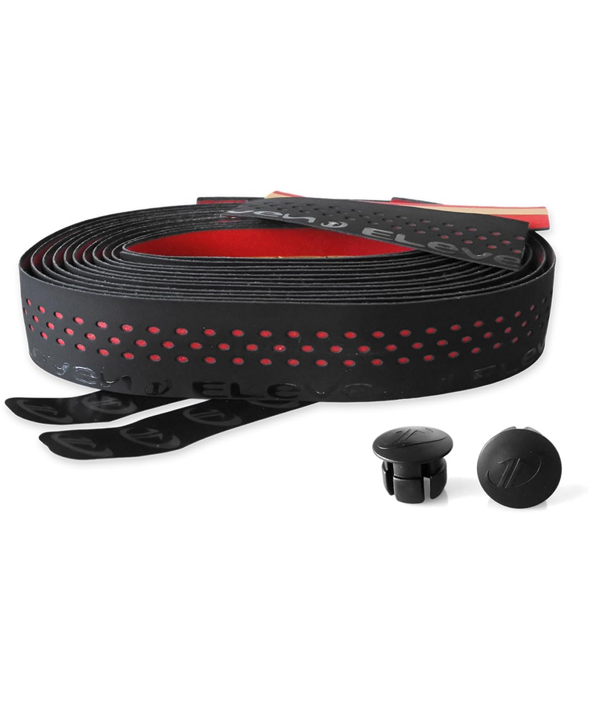 Bike Ribbon Unisex Drops, Black (Black/Red), One Size