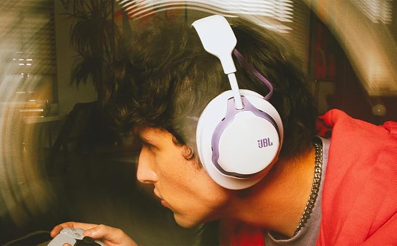 Quantum 650, Casque Gaming sans Fil Bluetooth, Blanc