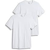Jockey Men's Undershirt Tall Man Classic Crew Neck Undershirt - 2 Pack