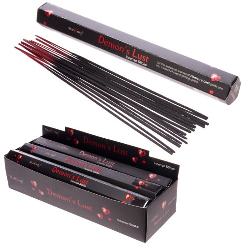 Stamford 37130 Black Range Incense Sticks Box of 6 packs (90 sticks) - Demons Lust