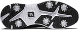 FootJoy FJ Tour Rival Golf Shoes Black White 7 UK Medium view 4
