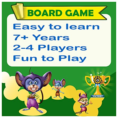 TORTUE Forest Run Board Game for Kids Promotes Logical Thinking, Math
