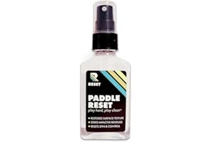 PADDLE RESET - Pickleball Paddle Cleaner - Strips Impacted Residue and Increases Spin and Control