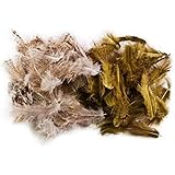 Hareline Dubbin Hun. Partridge Feathers Brown