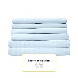 King Size Bed Sheets - 6 Piece 1500 Supreme