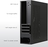 Peowuieu SKTC A10 Mini Desktop HTPC Case MATX 24x24 Small 1U 7.3L Black view 3