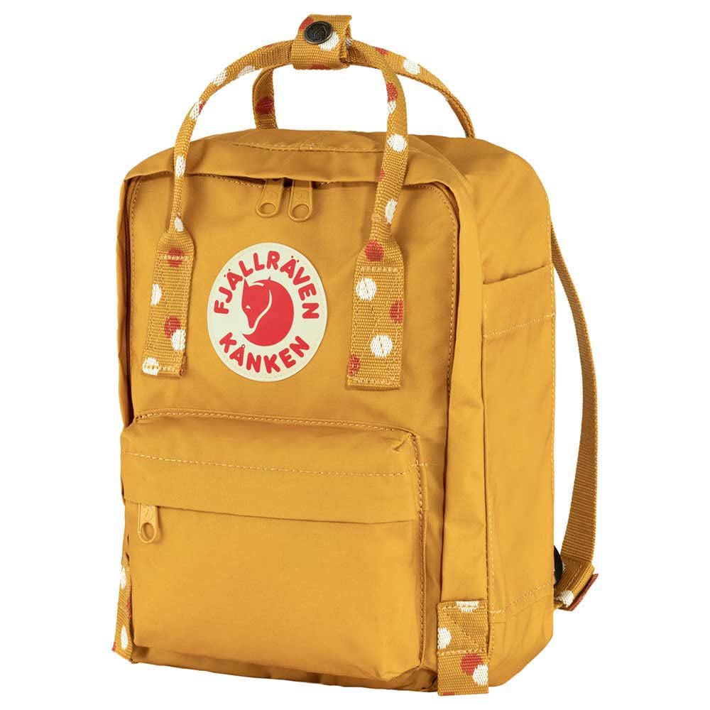 Fjallraven 23561 Kånken Mini Sports backpack Unisex Ochre-Confetti Pattern OneSize