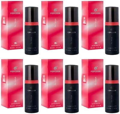 Crimson Kangaroo Popcorn Boys Milton Lloyd EDT 6pk 50ml Mens Fragrance