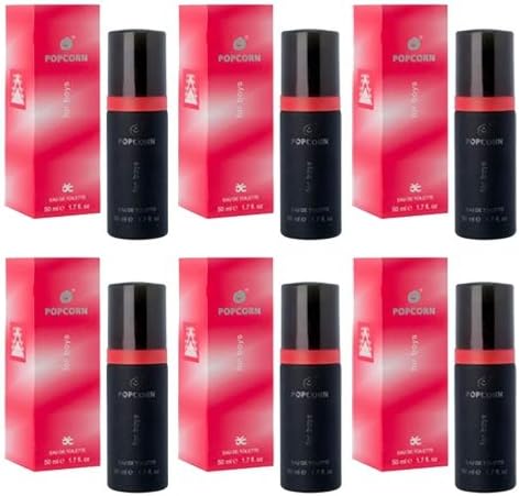 Crimson Kangaroo Popcorn Boys Milton Lloyd EDT 6pk 50ml Mens Fragrance