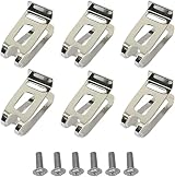 CHEYLIZI 6 Stainless Steel Makita 18V LXT Drill Belt Hook Clips Replacement view 2