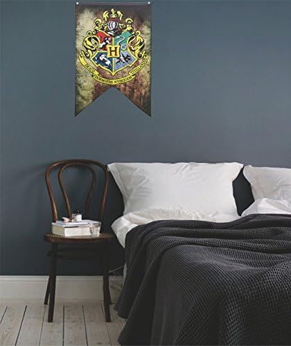 Hogwarts School of Witchcraft and Wizardry house flag sticker Movie 3D Wall Decal Sticker 18", 24"or 36"