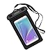 vcloo Waterproof Pouch, 65ft Universal Waterproof Bag,Float Function Perfect Dry Bag Protection for Cell Phone from 4.7-5.8 Inches, iPhone 5/6S/6 Plus, Galaxy S5/S6/S7/Note 5/S6 Edge Plus (Black)