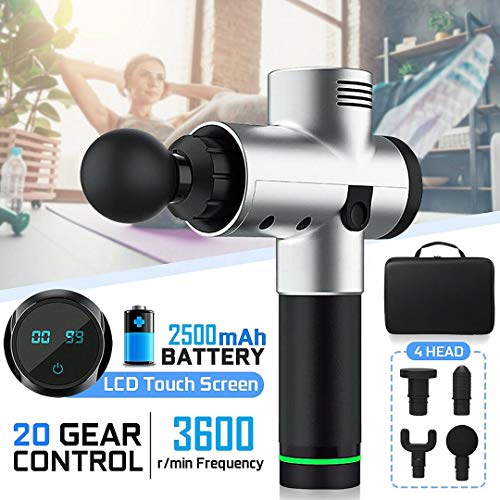 vibrators for sex Eight-Head Fascia Gun Muscle Massager White for Deep Tissue Pain Relief, Muscle Recovery, and Tension Relief