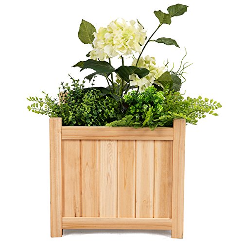 COSTWAY Blumenkasten Hochbeet Holz, Blumenbeet Blumentopf klappbar, Pflanzenbeete Blumentrog faltbar, Pflanzkasten… – Bild 7