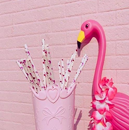 30PCS Wrapped Plastic Drinking Straws Flexible Drink Straw Disposable Color Party Bar Random color