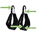 Flexibility Tools Adjustable Ab Straps-Slings Hanging Leg Knee Raises Pull up Bar Abdominal Trainer Adjustable Length Strap Padded Comfort Durable Six Pack Abs Hanging Elbow Sleeves