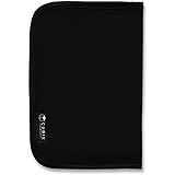 キュービックス ブックカバー ラウンドジップ (文庫サイズ) ブラック 114015-15