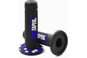 ROMLCBIZ 7/8" Motorcycle Hand Grips Oil for Dirt Bike ATV Pit Bike Used Rubber Bar End Thruster Grip Handlebar Grips Throttle for Most Motorcycle