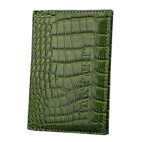 image for ZOMUSAR Crocodile Pattern Travel Document Organizer & Passport Wallet 