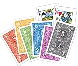 Baron Barclay Bicycle Bridge Playing Cards - 12 Decks (1 Dozen) in 6 Exclusive Colors - Plastic Coated
