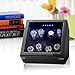 JINS&VICO Watch Winder, Piano Finish Carbon Fiber Exterior and Soft Flexible Watch Pillows, 8 Winding Spaces with Built-in Illumination (8+0)
