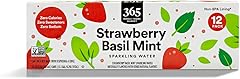 365 By Whole Foods Market, Sparkling Water Mint Strawberry Basil, 12 Fl Oz