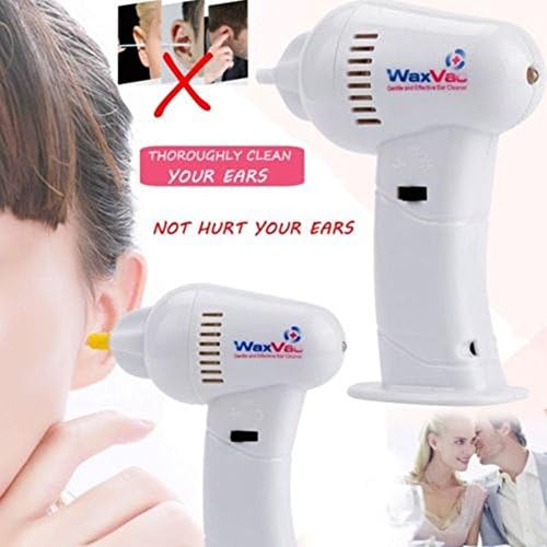Electric Ear Cleaner Pick Removal Wax Remover Cordless Vacuum Easy Painless Tool